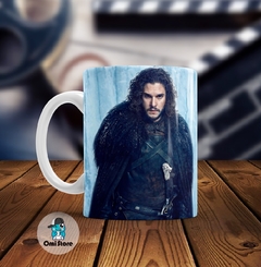 Taza de Cerámica Jon Snow 001