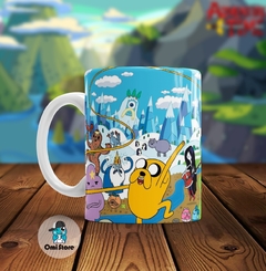Taza de Cerámica Hora De Aventura 001