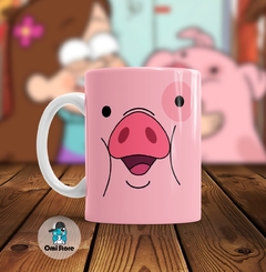 Taza de Cerámica Cerdito Pato 002