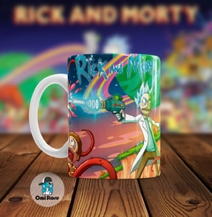 Taza de Cerámica Rick y Morty 004