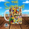 Taza de Cerámica Simpsons Personajes