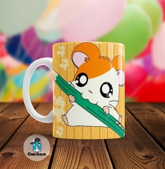 Taza de Cerámica Hamtaro 001