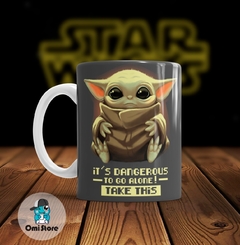 Taza de Cerámica Baby Yoda 001