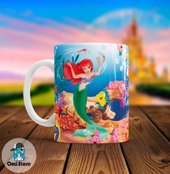 Taza de Cerámica La Sirenita 004