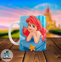 Taza de Cerámica La Sirenita 005
