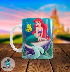 Taza de Cerámica La Sirenita 006