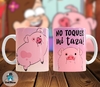Taza de Cerámica Cerdito Pato 011