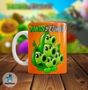 Taza de Cerámica Plants Vs. Zombies 005