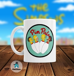 Taza de Cerámica Simpsons Pin Pals