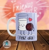 Taza de Cerámica Día del Amigo 002
