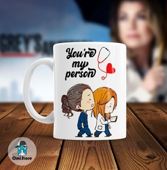 Taza de Cerámica Grey's Anatomy 001