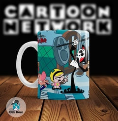 Taza de Cerámica Billy y Mandy