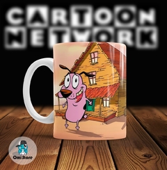 Taza de Cerámica Coraje el Perro Cobarde 007