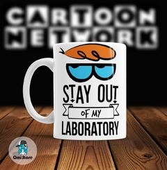Taza de Cerámica El Laboratorio de Dexter 001