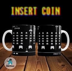 Taza de Cerámica Space Invaders