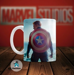 Taza de Cerámica Capitán América 004