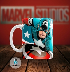 Taza de Cerámica Capitán América 002