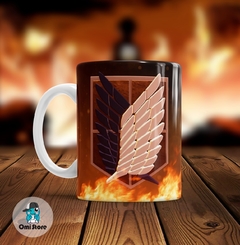 Taza de Cerámica Attack On Titan 003