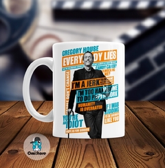 Taza de Cerámica Dr. House 006