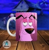 Taza de Cerámica Coraje el Perro Cobarde 002