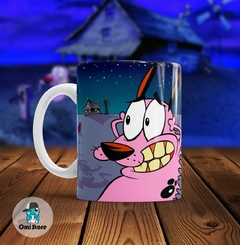 Taza de Cerámica Coraje el Perro Cobarde 003