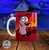 Taza de Cerámica Coraje el Perro Cobarde 005