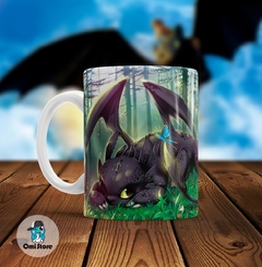 Taza de Cerámica Como Entrenar a tu Dragón 005