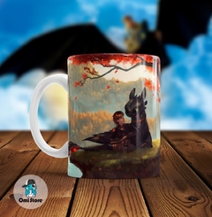 Taza de Cerámica Como Entrenar a tu Dragón 006