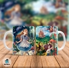 Taza de Cerámica Alicia en el País de las Maravillas 009