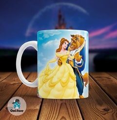 Taza de Cerámica La Bella y La Bestia 004