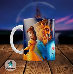 Taza de Cerámica La Bella y La Bestia 003
