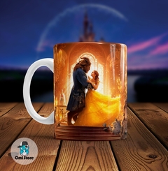Taza de Cerámica La Bella y La Bestia 001