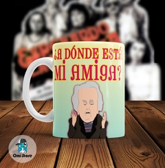 Taza de Cerámica Esperando La Carroza 002