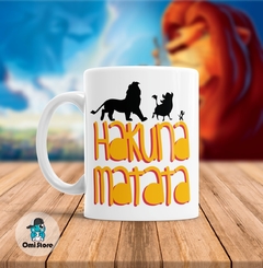 Taza de Cerámica El Rey Leon 006