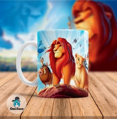 Taza de Cerámica El Rey Leon 005