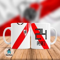 Taza de Cerámica River Plate 004