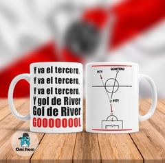 Taza de Cerámica River Plate 006