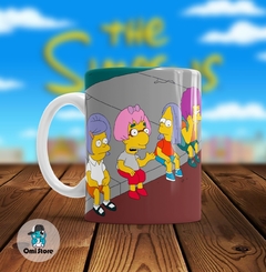 Taza de Cerámica Bart Milhouse Pelucas