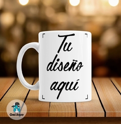 Taza de Cerámica Tu Diseño (Foto, logo, nombre)
