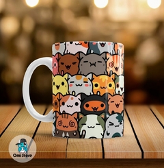 Taza de Cerámica Gatos 002