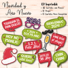 Kit Imprimible Props Navidad y Año Nuevo
