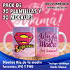 20 Plantillas Día de la Madre + 20 Mockups para redes