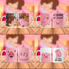 15 Plantillas Cerdito Pato + 15 Mockups para redes - comprar online