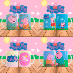20 Plantillas Peppa Pig + 20 Mockups para redes - Omi Store