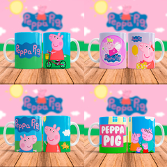 20 Plantillas Peppa Pig + 20 Mockups para redes - tienda online