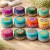 12 Latinha de Metal 70ml estilo Indiano (Cores variadas)