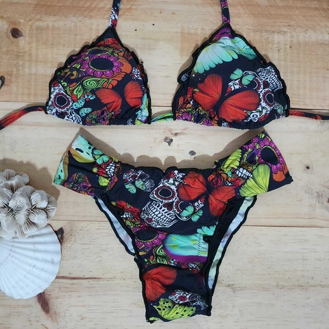 Conjunto fru fru borboleta M