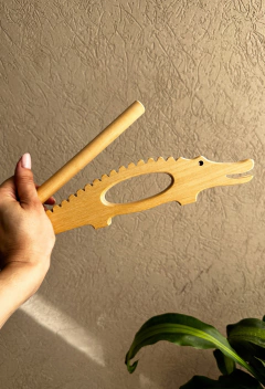 Juguete Montessori Raspador Caiman - Art. 5007 - comprar online