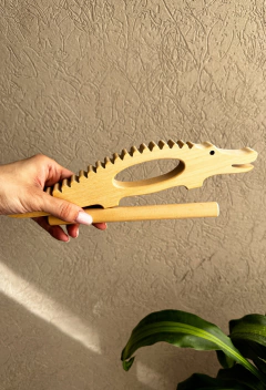 Juguete Montessori Raspador Caiman - Art. 5007