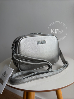 Bolsa Feminina Rosa Amora Metalic - loja online